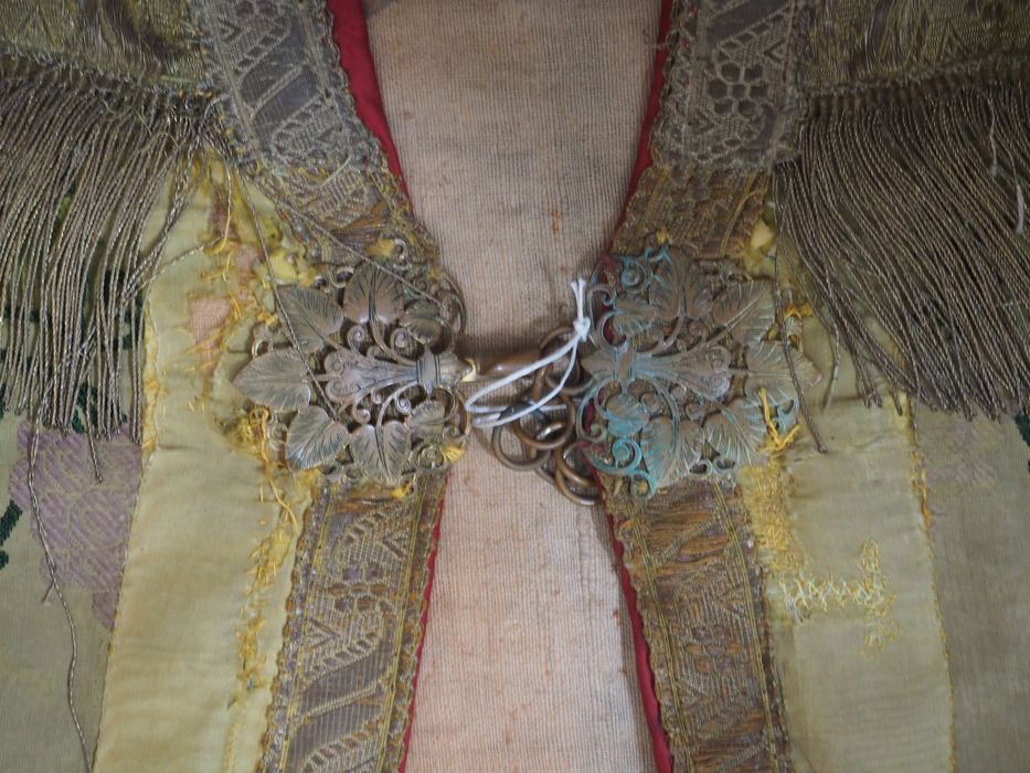 chape, détail - © Ministère de la Culture (France), Conservation des antiquités et des objets d’art du Finistère, tous droits réservés