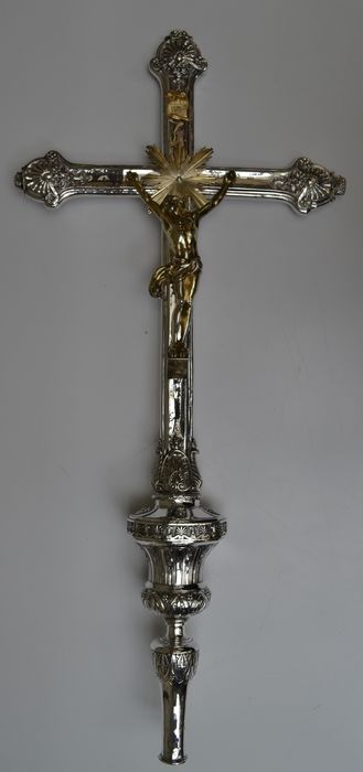 croix de procession - © Ministère de la Culture (France), Conservation des antiquités et des objets d’art du Finistère, tous droits réservés