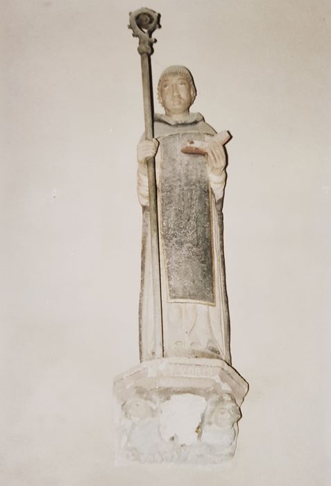 statue : Saint Maurice de Canoët dit Sant Voris - © Ministère de la Culture (France), Conservation des antiquités et des objets d’art du Finistère, tous droits réservés