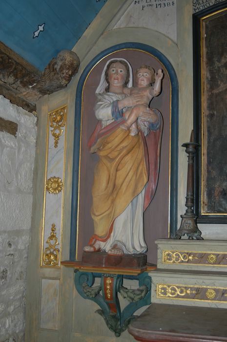 statue : Vierge à l’Enfant