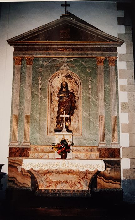 retable, statue : Saint Joseph