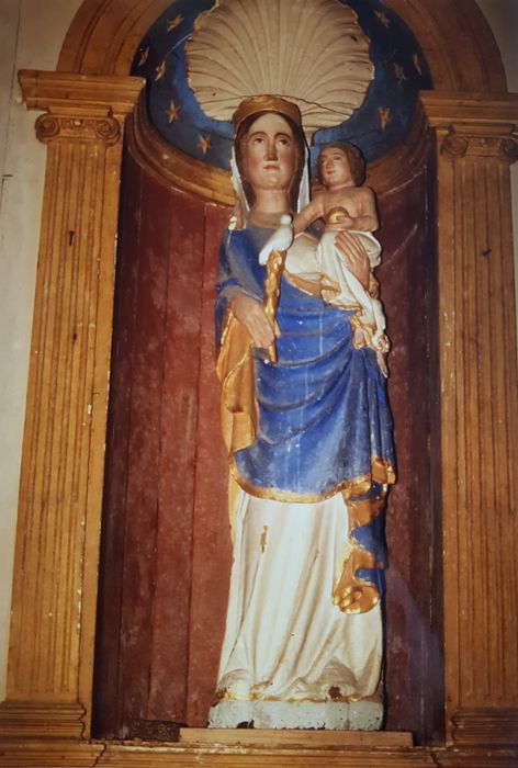 statue : Vierge à l’Enfant dite Notre-Dame de Lorette (n°2) - © Ministère de la Culture (France), Conservation des antiquités et des objets d’art du Finistère, tous droits réservés