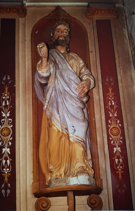 statue : Saint Joseph - © Ministère de la Culture (France), Conservation des antiquités et des objets d’art du Finistère, tous droits réservés