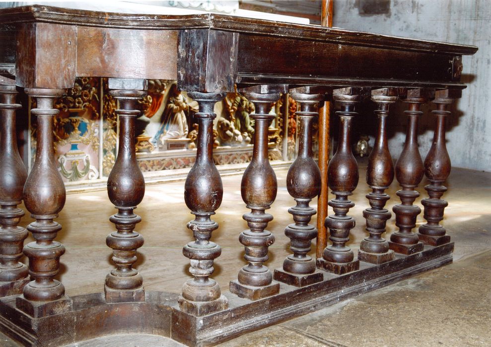clôture du retable du Rosaire - © Ministère de la Culture (France), Conservation des antiquités et des objets d’art du Finistère, tous droits réservés