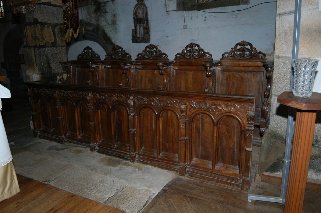 stalles - © Ministère de la Culture (France), Conservation des antiquités et des objets d’art du Finistère, tous droits réservés