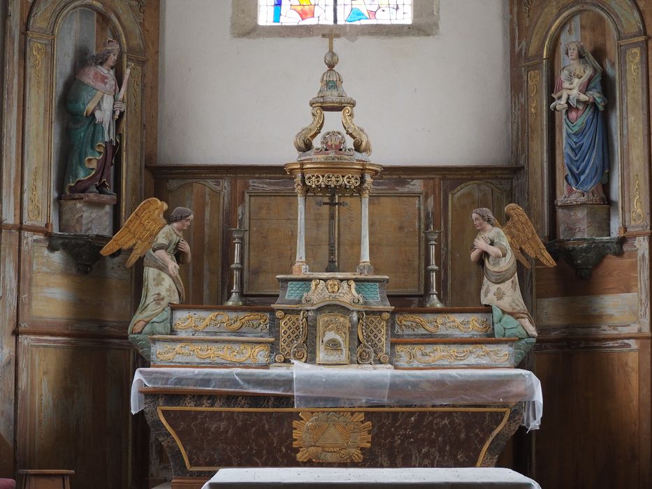 boiseries du choeur - © Ministère de la Culture (France), Conservation des antiquités et des objets d’art du Finistère, tous droits réservés