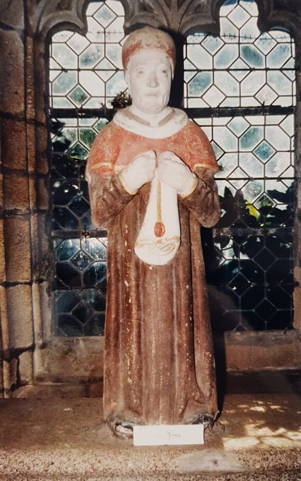 statue : Saint Yves (?) - © Ministère de la Culture (France), Conservation des antiquités et des objets d’art du Finistère, tous droits réservés