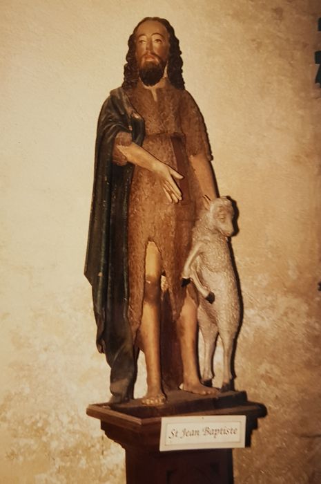 statue : Saint Jean-Baptiste - © Ministère de la Culture (France), Conservation des antiquités et des objets d’art du Finistère, tous droits réservés