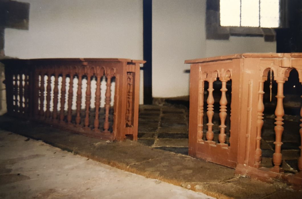 clôture du choeur - © Ministère de la Culture (France), Conservation des antiquités et des objets d’art du Finistère, tous droits réservés