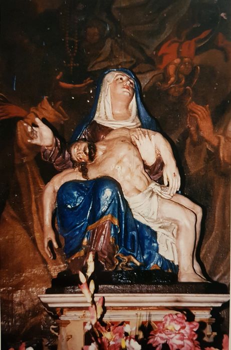 groupe sculpté : Vierge de pitié