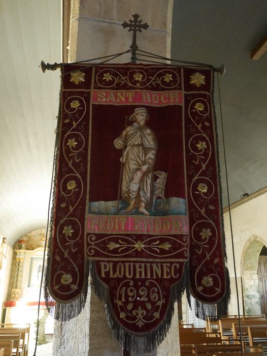 bannière de procession n°3 - © Ministère de la Culture (France), Conservation des antiquités et des objets d’art du Finistère, tous droits réservés