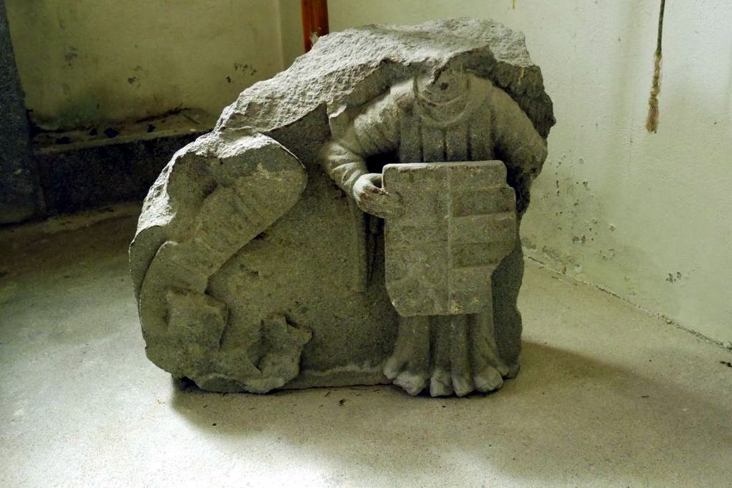 élément lapidaire n°4 : Armoiries de Kermavan-du Chastel