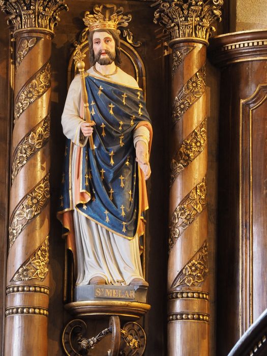statue : Saint Mélar