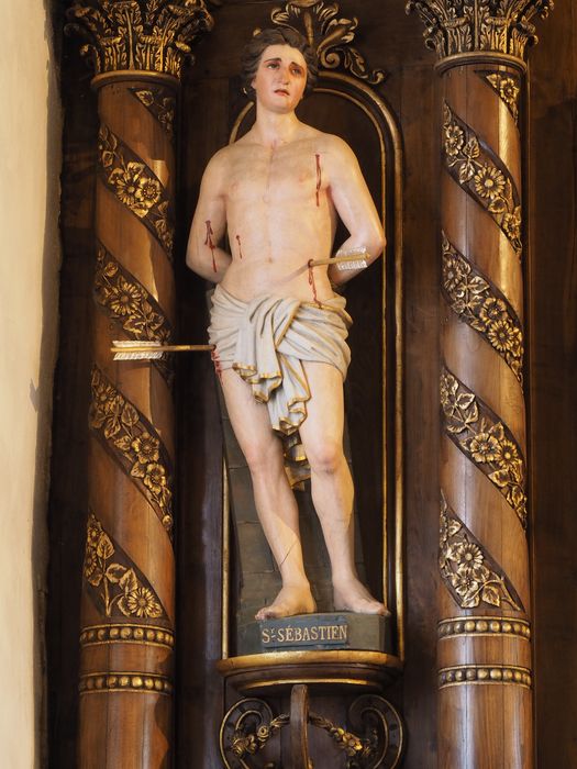 statue : Saint Sébastien