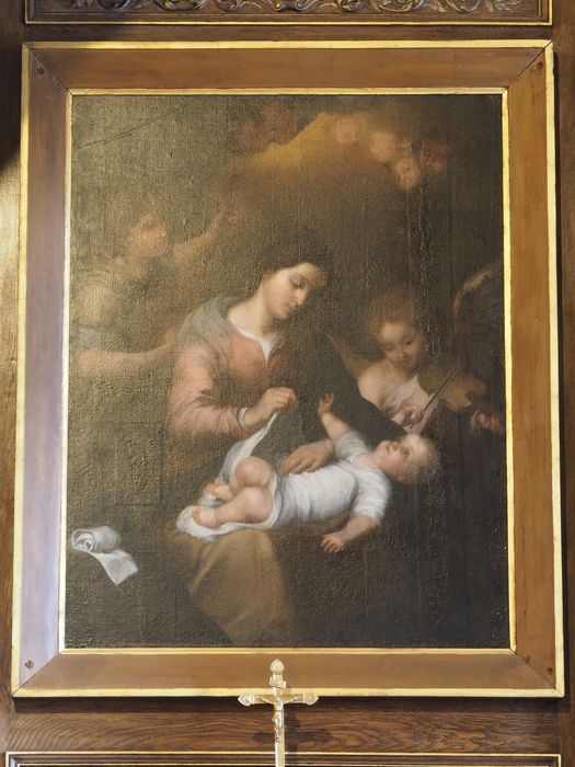 tableau : Nativité aux anges (La)