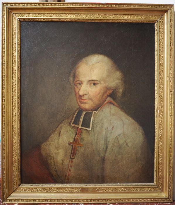 tableau : Monseigneur Jean-François de La Marche - © Ministère de la Culture (France), Conservation des antiquités et des objets d’art du Finistère, tous droits réservés