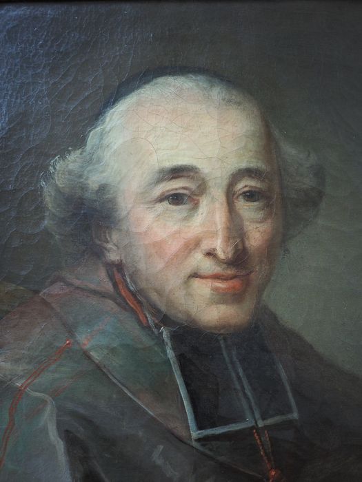 tableau : Monseigneur Toussaint Conen de Saint-Luc, évêque de Quimper 1773-1790 - © Ministère de la Culture (France), Conservation des antiquités et des objets d’art du Finistère, tous droits réservés