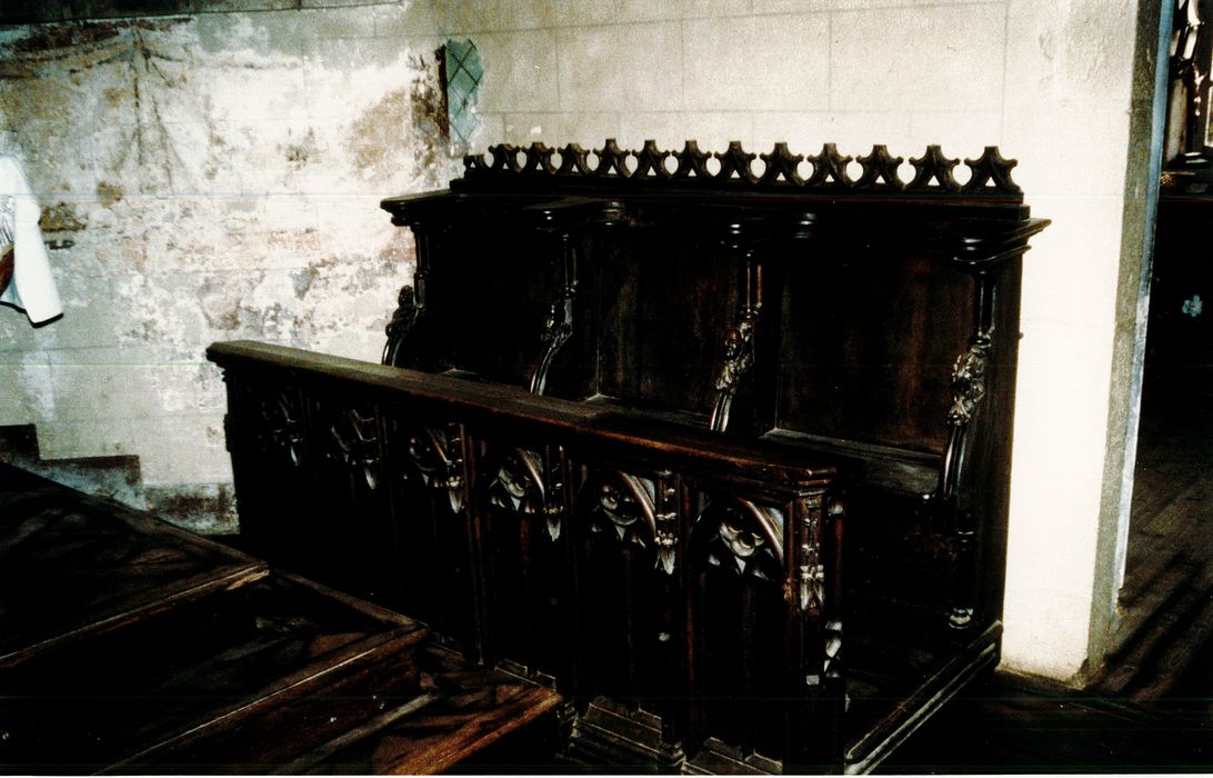 stalles - © Ministère de la Culture (France), Conservation des antiquités et des objets d’art du Finistère, tous droits réservés
