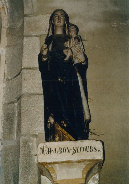 statue : Vierge à l’Enfant dite Notre-Dame de Bon Secours