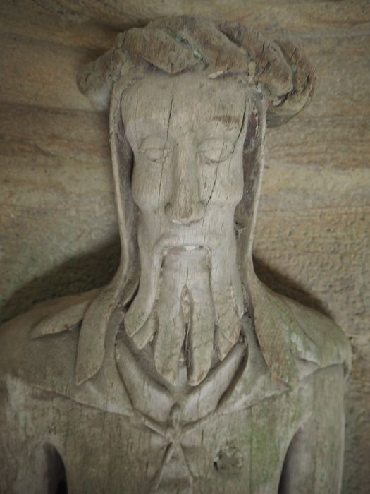 statue : Ecce Homo, détail - © Ministère de la Culture (France), Conservation des antiquités et des objets d’art du Finistère, tous droits réservés