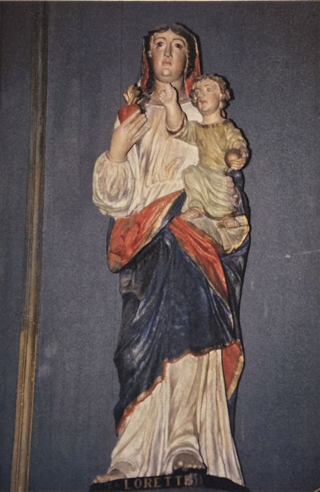 statue : Vierge à l'Enfant dite Notre-Dame de Lorette