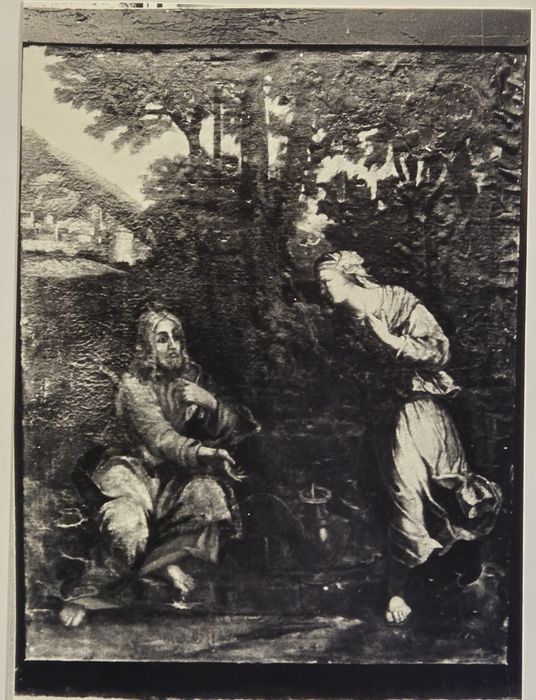Tableau : Jésus et la Samaritaine