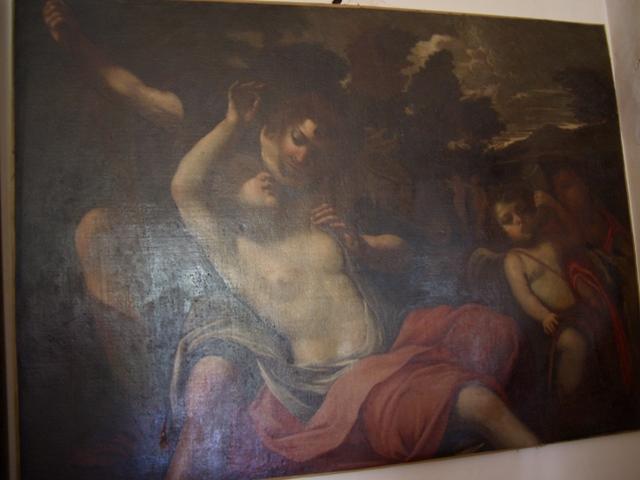 tableau : Sélénè et Endymion, vue générale - © Ministère de la Culture (France), Conservation des antiquités et des objets d'art de Corse, tous droits réservés