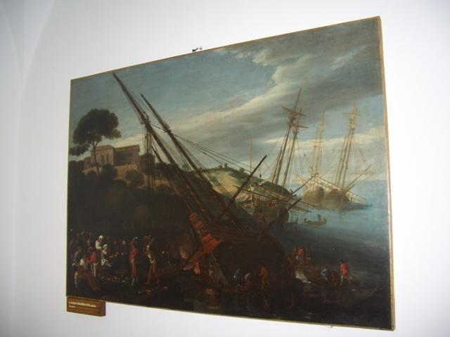 tableau : marine, vue générale