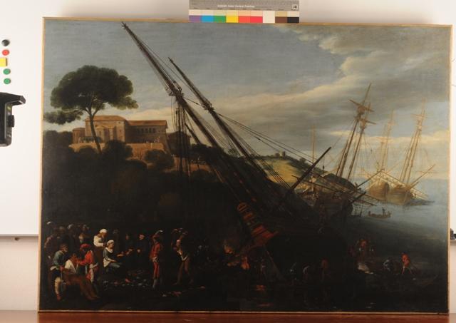 tableau : marine, vue générale