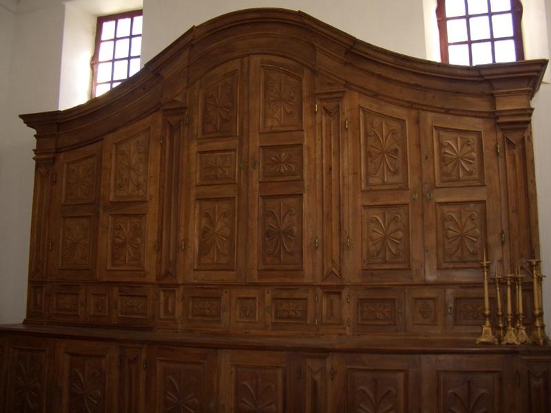 armoire de sacristie, vue générale