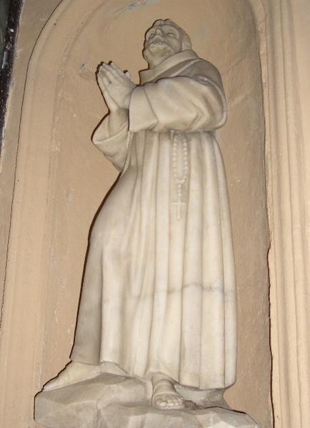 statue : saint François, vue générale