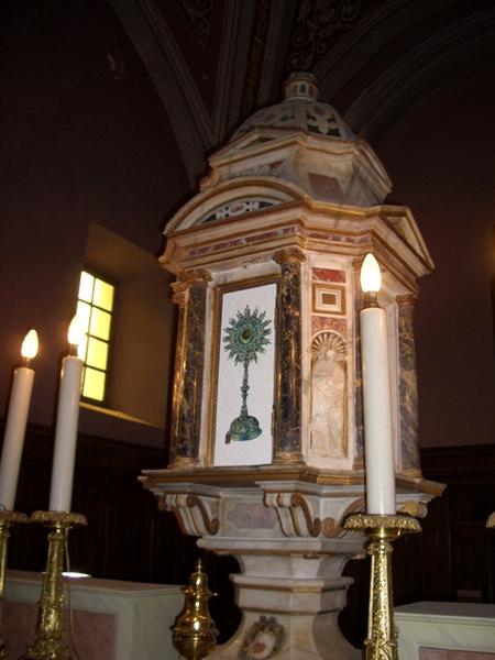 tabernacle, vue générale - © Ministère de la Culture (France), Conservation des antiquités et des objets d'art de Corse, tous droits réservés