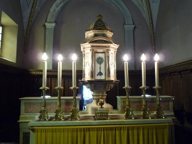 tabernacle, vue générale - © Ministère de la Culture (France), Conservation des antiquités et des objets d'art de Corse, tous droits réservés