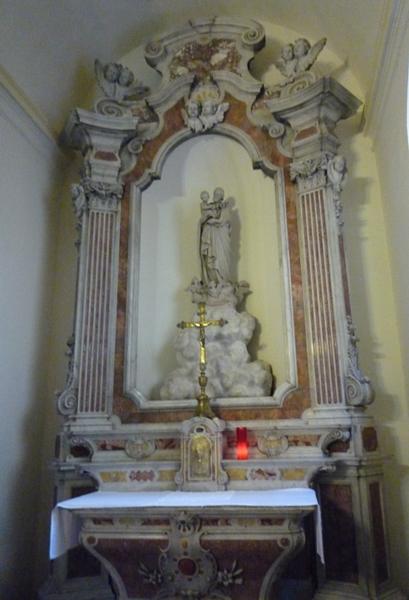 autel, retable (autel secondaire), vue générale