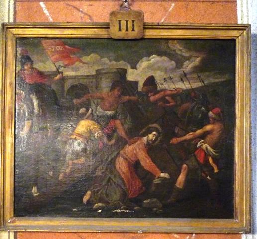 chemin de croix, détail d'une station