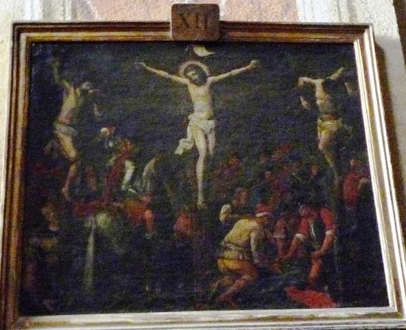 chemin de croix, détail d'une station