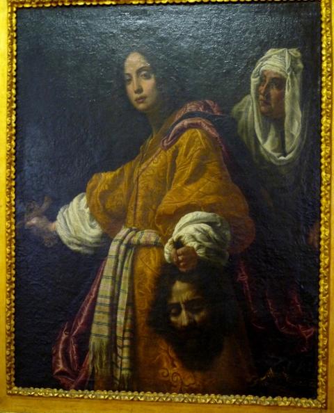 tableau : Judith et Holopherne, vue générale