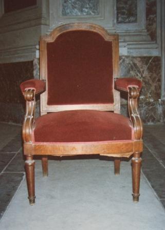 fauteuil, vue générale