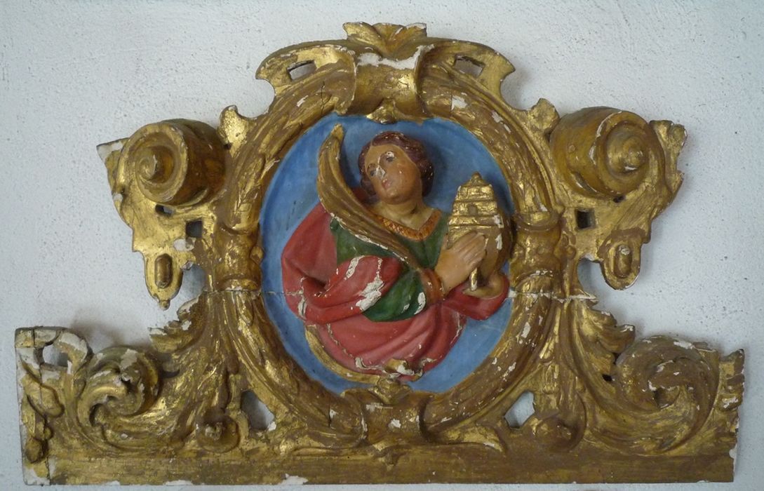 statue : Sainte dévote - © Ministère de la Culture (France), Conservation des antiquités et des objets d’art de Corse-du-Sud – Tous droits réservés 