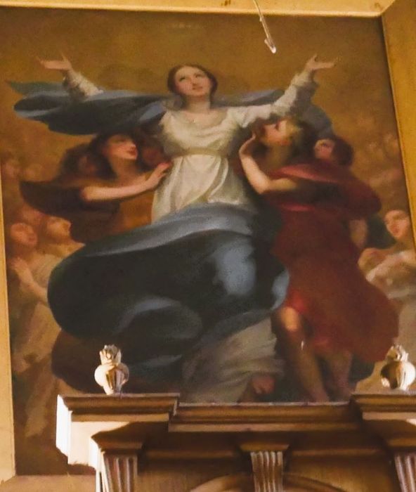 tableau : Assomption de la Vierge - © Ministère de la Culture (France), Conservation des antiquités et des objets d’art de Corse-du-Sud – Tous droits réservés 