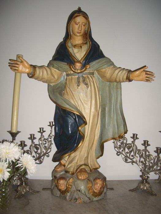 statue : Vierge de l'Assomption - © Ministère de la Culture (France), Conservation des antiquités et des objets d’art de Corse-du-Sud – Tous droits réservés 