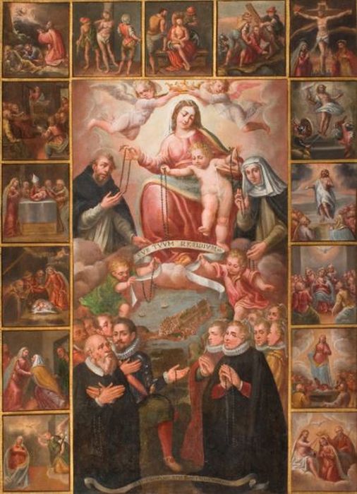 tableau : Institution du Rosaire (l')