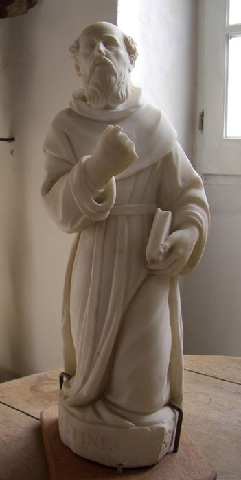 statuette : Saint Augustin