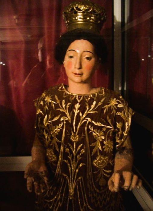 Statue (mannequin) : Vierge Marie (la) - © Ministère de la Culture (France), Conservation des antiquités et des objets d’art de Corse-du-Sud – Tous droits réservés