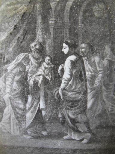 tableau : La Présentation au Temple, vue générale