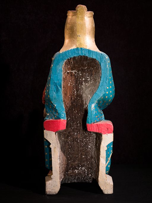 statue : Vierge à l'Enfant, revers - © Ministère de la Culture (France), Conservation des antiquités et des objets d’art de la Haute-Garonne – Tous droits réservés 