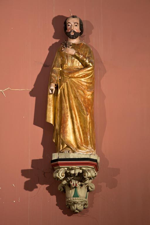 statue : Saint Pierre (saint Joseph ?)