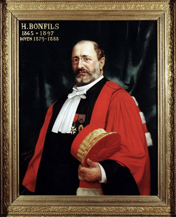 tableau : Portrait d'Henri Bonfils