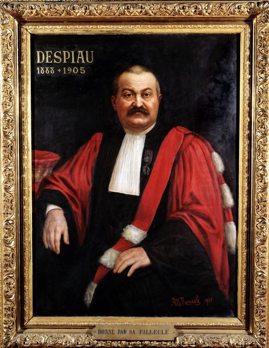 tableau : Portrait d'Hippolyte Joseph Gabriel Despiau