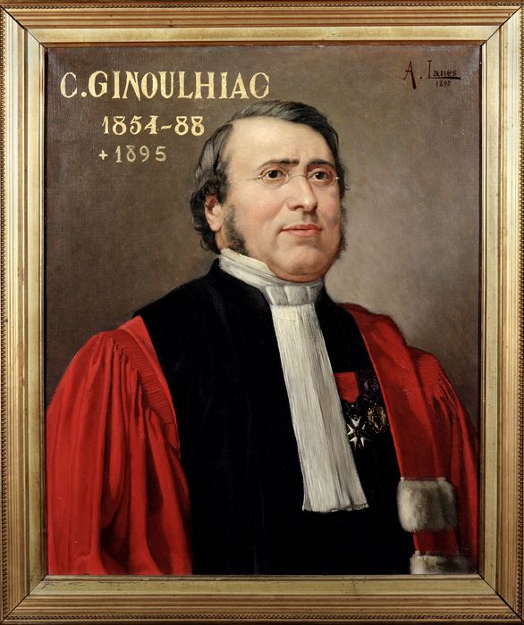 tableau : Portrait de Charles Ginoulhiac